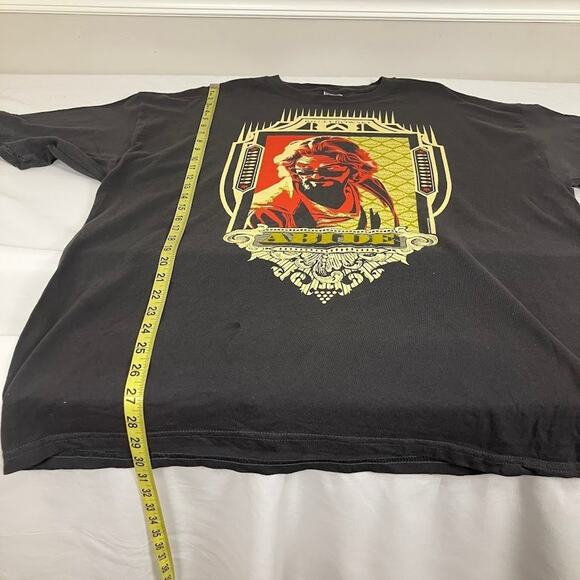 Vintage The Big Lebowski Abide Crest Movie Graphic T Shirt Mens XL Black - Picture 5 of 6